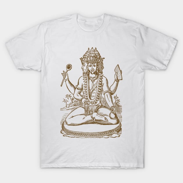 Brahma Indian Deity - God T-Shirt by Wear Your Story